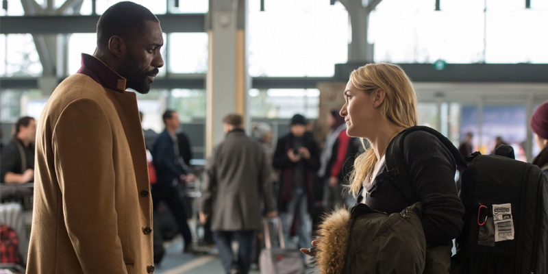Idris Elba e Kate Winslet: não falta talento, mas falta roteiro.